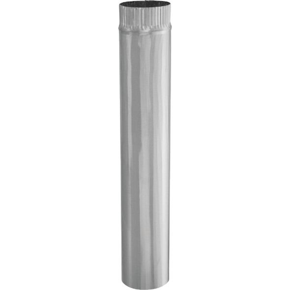 Imperial 26 Ga. 4 In. D x 24 In. L Round Galvanized Steel Duct GV0355
