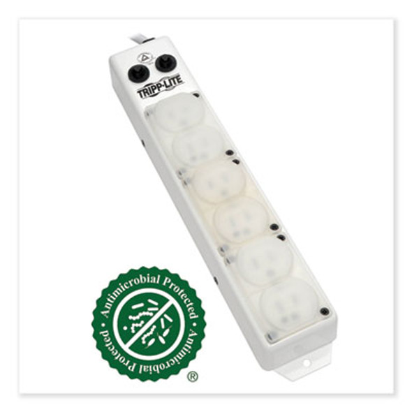 Tripp Lite by Eaton STRIP,POWER,MEDCL,6OUT,WH PS-615-HG-OEM