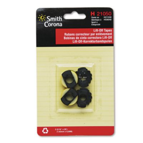 Smith Corona C21050 Lift-Off Tape, 2/Pack 21050