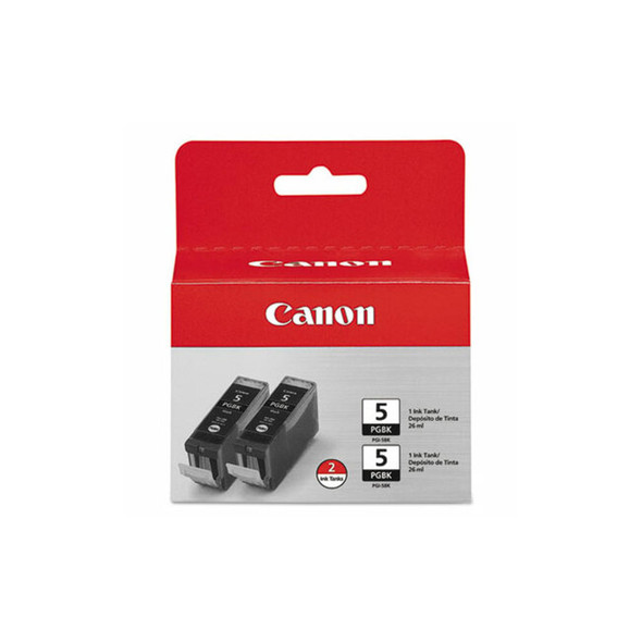 Canon® 0628b009 (pgi-5bk) Chromalife100+ Ink, Black, 2/pack 0628B009