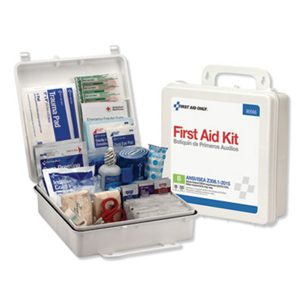 First Aid Only™ FIRST AID,ANSI B,50PRN,WH 90566