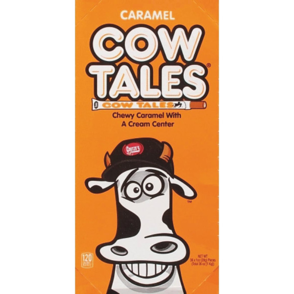 Goetze's 1 Oz. Original Caramel Cow Tales Candy