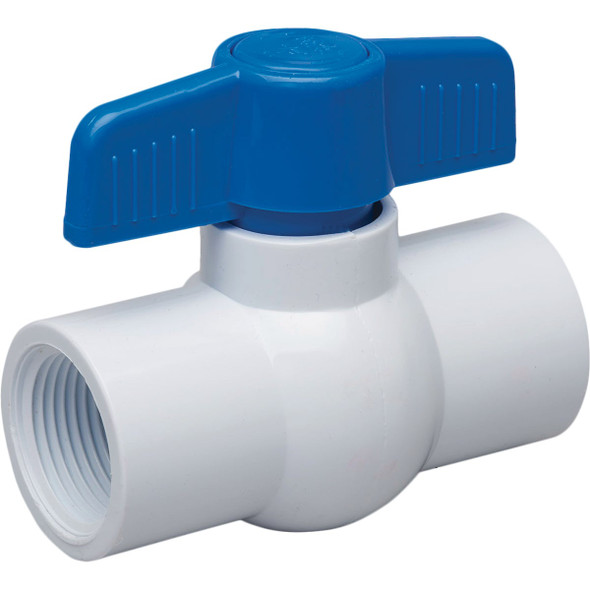 Proline 1 In. FIP x 1 In. FIP PVC Schedule 40 Quarter Ball Valve 107-135-NP