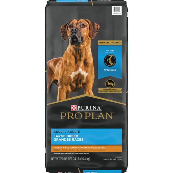 Purina Pro Plan 34 Lb. Chicken Flavor Adult Large Breed Dry Dog Food 381473
