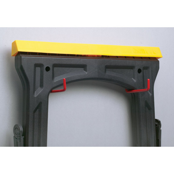 Screw-In Vinyl Coated Ladder Hanger (2-Pack)