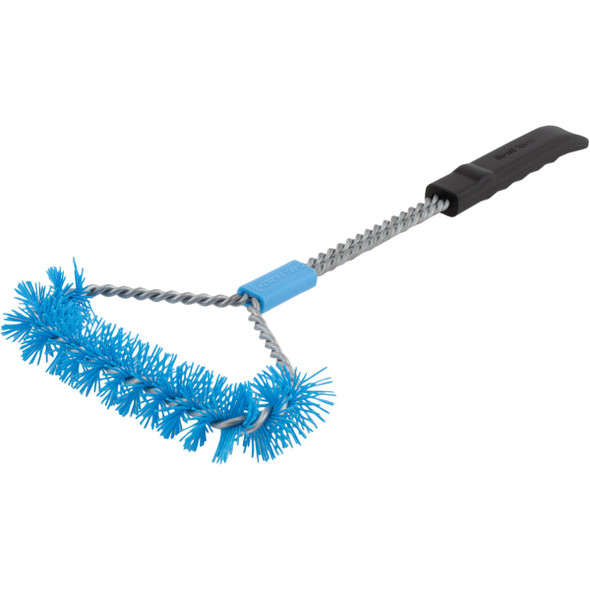 Broil King 18.11 In. Twisted Nylon Tri-Head Grill Cleaning Brush 65643 Broil King 18.11 In. Twisted Nylon Tri-Head Grill Cleaning Brush 65643