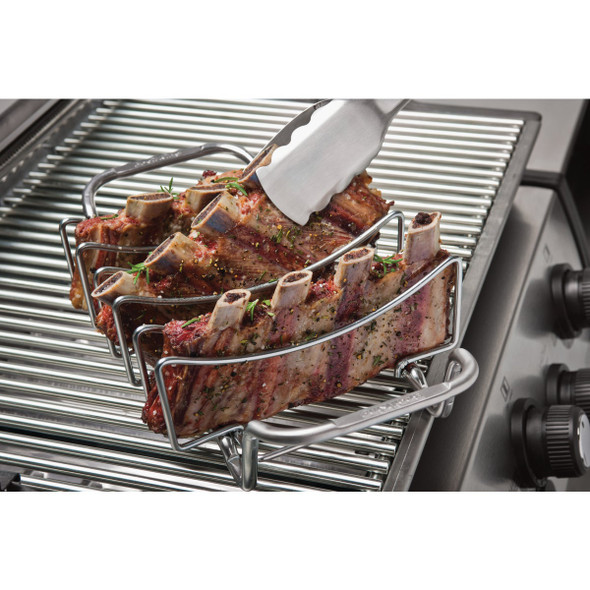 Broil King Imperial Series Stainless Steel Rib & Roast Grill Rack Broil King Imperial Series Stainless Steel Rib & Roast Grill Rack