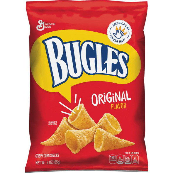 Bugles 3 Oz. Original Corn Snack 121836 Pack of 6