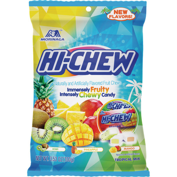 Hi-Chew 3.53 Oz. Tropical Flavor Candy 633662 Pack of 6