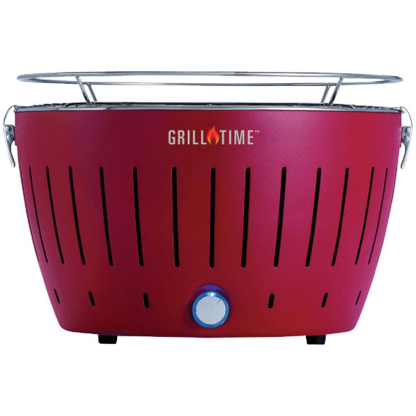 Grill Time Tailgater GT Red 124 Sq. In. Charcoal Portable Grill UPG-R-13