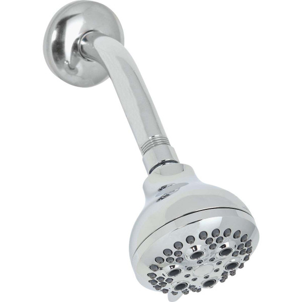 Home Impressions 5-Spray 1.8 GPM Fixed Shower Head, Chrome 722021CP