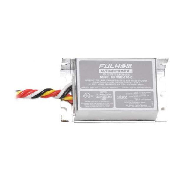 Fulham 5 to 35 Watts, 1 or 2 Lamps, Electronic Ballast WH2-120-C