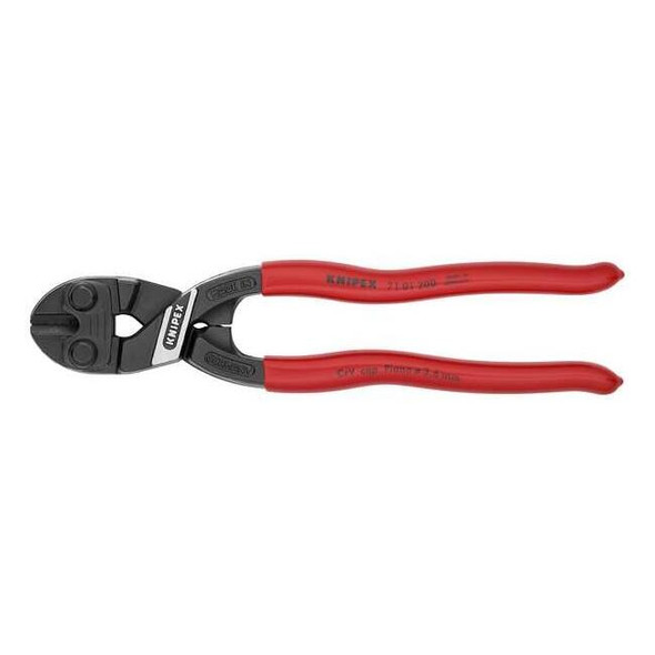 Knipex 8" Knipex Cobolt Compact Bolt Cutter, Plastic Grip 71 01 200