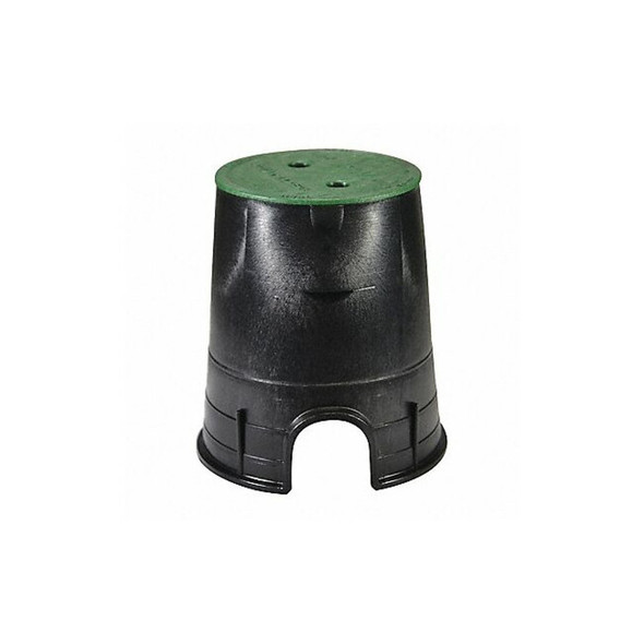 Nds Valve Box, Round, 9in.Hx8-3/8in.W, 6-1/2in. 107BC
