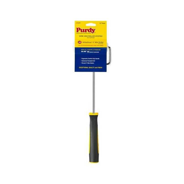Purdy Paint Roller Frame, Cageless, Polypropylene Handle, 4" Rollers 14A743013