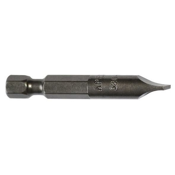 Apex Tool Group Power Bit,SAE,1/4",Hex Power Drive,PK5 320-6X-5PK