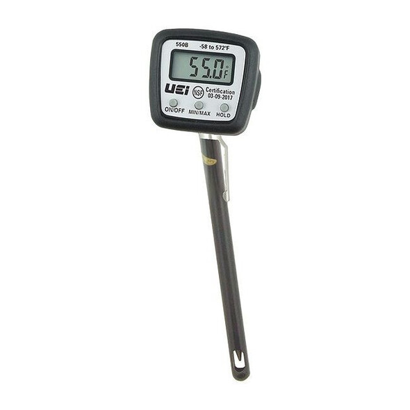 Uei Test Instruments Thermometer,Digital,-58,572F,Battery 550B