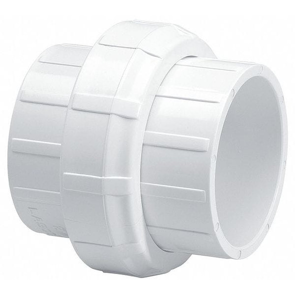 Manufacturer Varies PVC Union, Socket x Socket, 4 in Pipe Size 457040