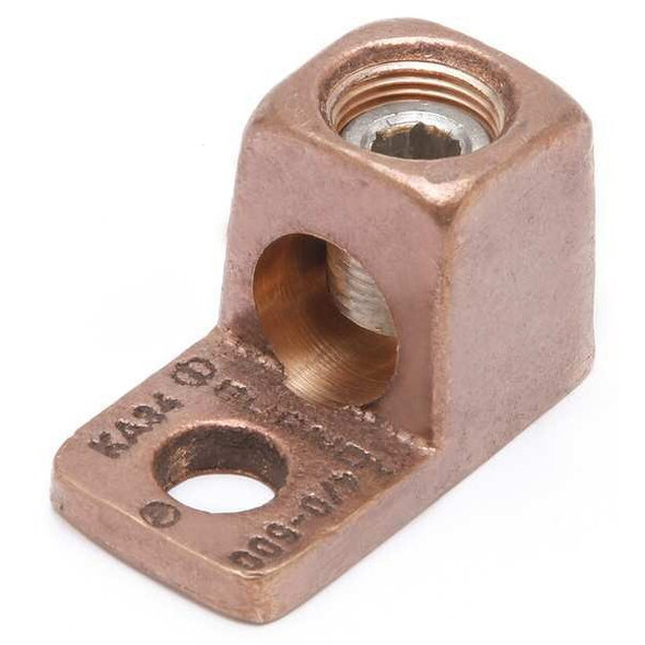 Burndy MechConn,Copper,3/8 in,Hex KA25 Burndy MechConn,Copper,3/8 in,Hex KA25