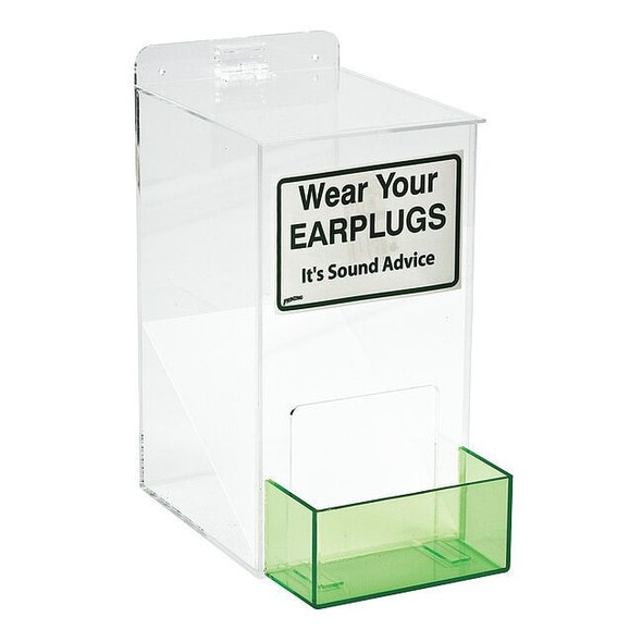 Brady Ear Plug Dispenser,Univ,Holds 100-150 PR EPD