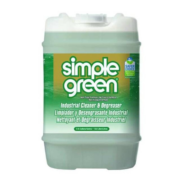 5 gal Pail, Industrial Cleaner and Degreaser, Concentrated Liquid, Sassafras