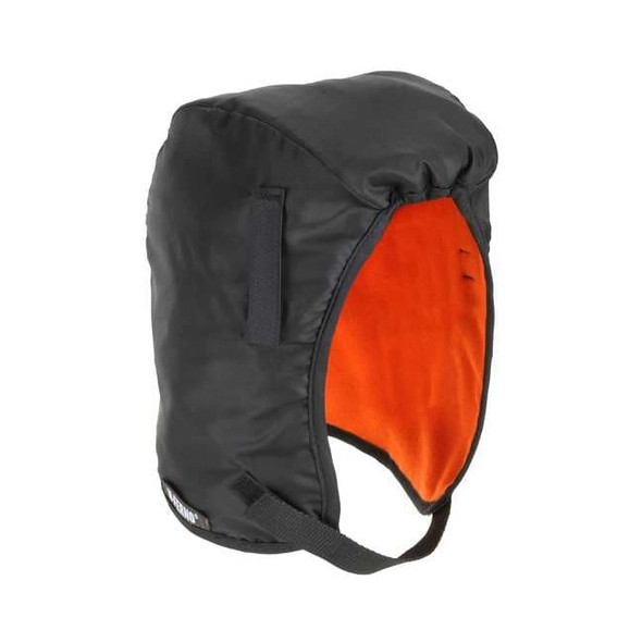 Ergodyne HardHatLiner,Chin-Length,Black,Polyester 6840