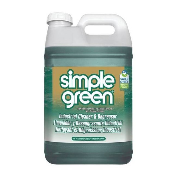 2.5 gal Jug Industrial Cleaner and Degreaser, Concentrated Liquid, Sassafras