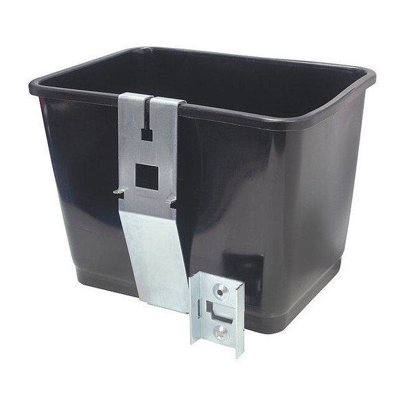 Mallory MALLORY Black Squeegee Bucket, Width: 8-1/2" 885