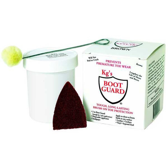 Kgs Boot Guard Brush-On Boot Guard,4.5 oz. 4.5 OZ BROWN