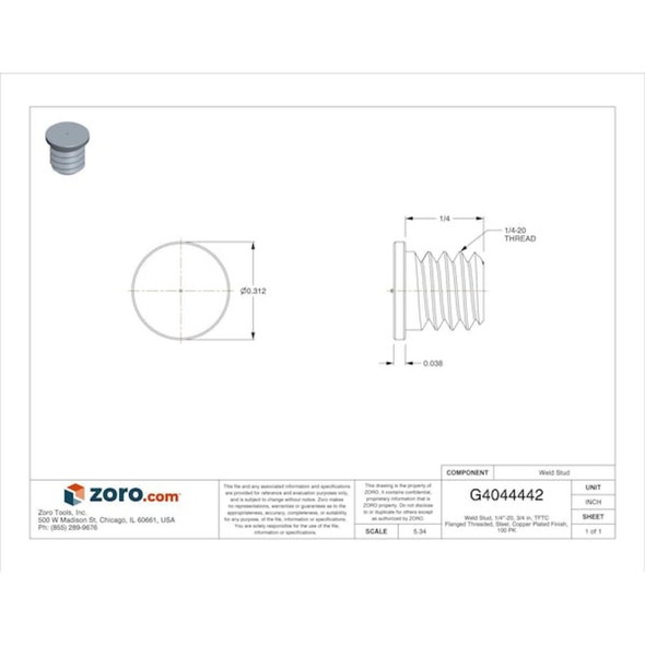 Nelson Stud Welding 101-208-276-G100
