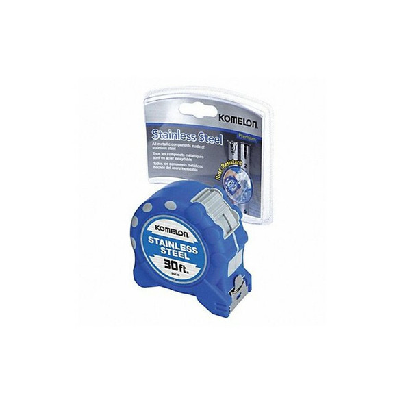 Komelon 30 ft Tape Measure, 1 in Blade SS130
