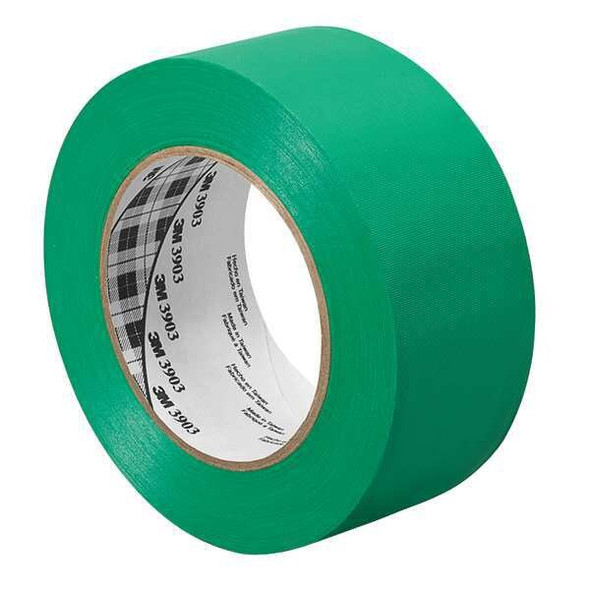 3m Duct Tape, Green, 50 yd L, 4 in W 4-50-3903-GREEN