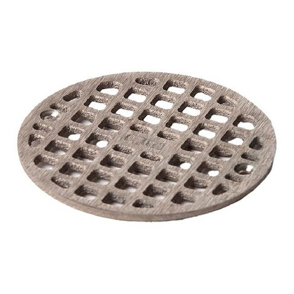 Jay R. Smith Manufacturing Round Commercial Grate, Nickel Bronze, Screw A06NBG