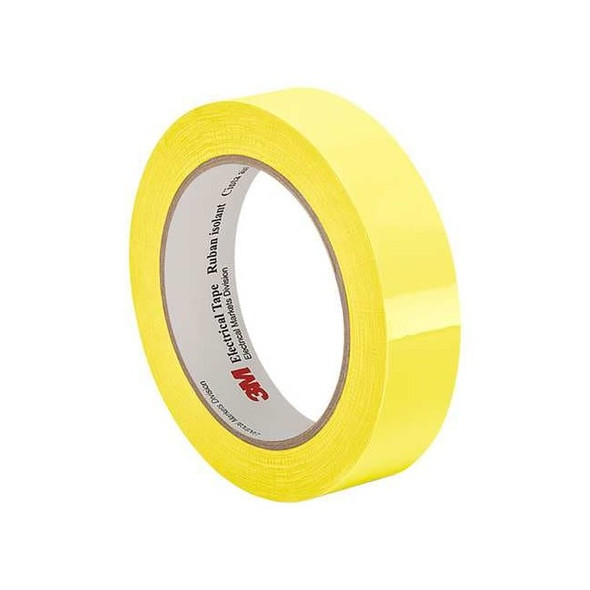 3m ElectricalTape,Polyester,Ylw,72ydL,1inW 3M 1350 1" x 72 yds Yellow