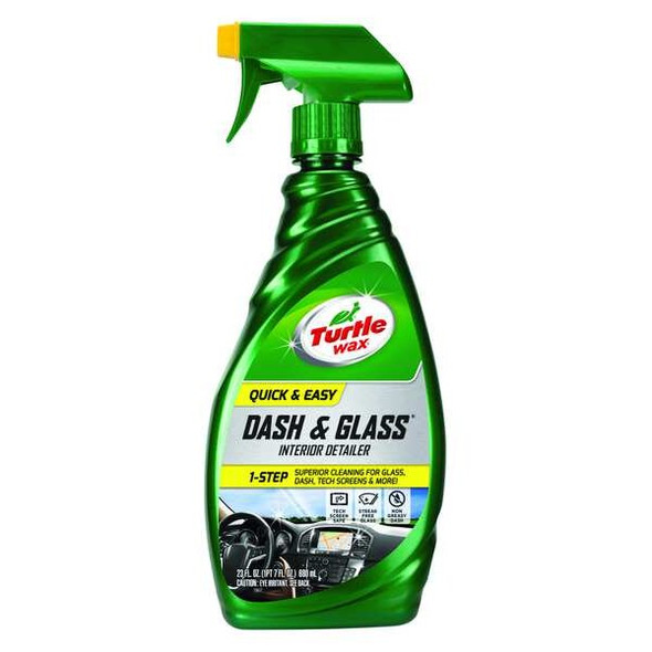 Turtle Wax Dash and Glass Cleaner,23 oz.,Clear T930