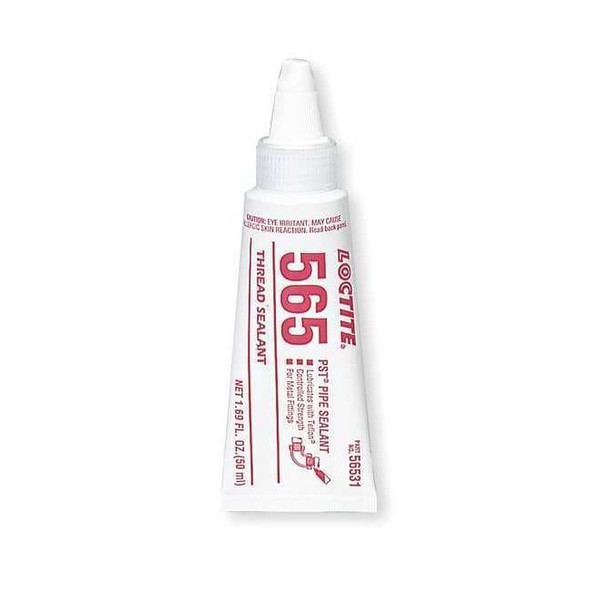 Loctite Pipe Thread Sealant 1.7 fl oz, Tube, 565, Off-White, Paste 88551