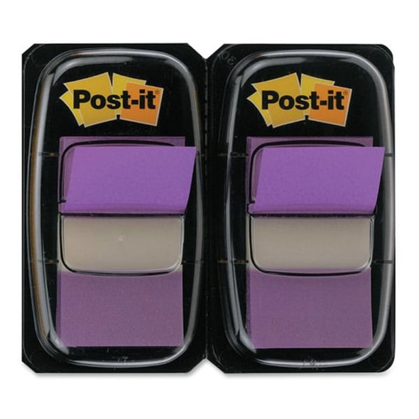 Post-It Sticky Flags,1" x 1-3/4",PK2 680-PU2 Post-It Sticky Flags,1" x 1-3/4",PK2 680-PU2