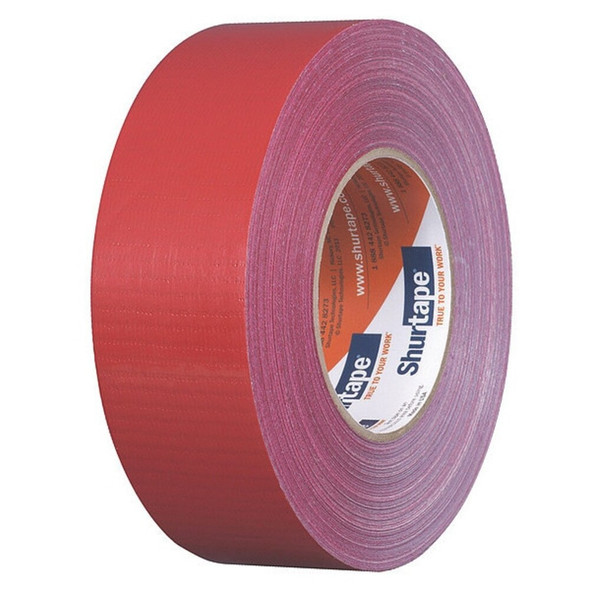 Shurtape Painter's Tape, Red, 60-1-8 yd L, 1-7-8 in W 100526