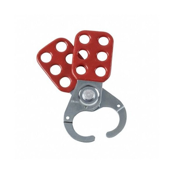 Brady Lockout Hasp,Standard,6 Lock,PK12 65375