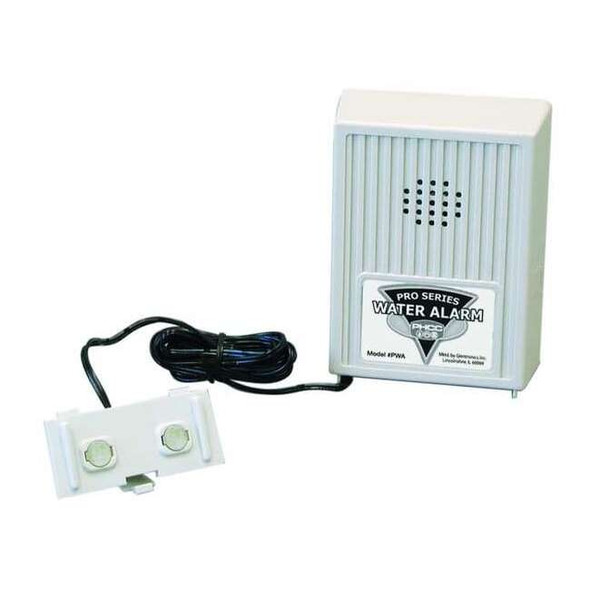 Pro Series Pumps WaterDetectorandAlarm,110dB,ABSHousing PWA2
