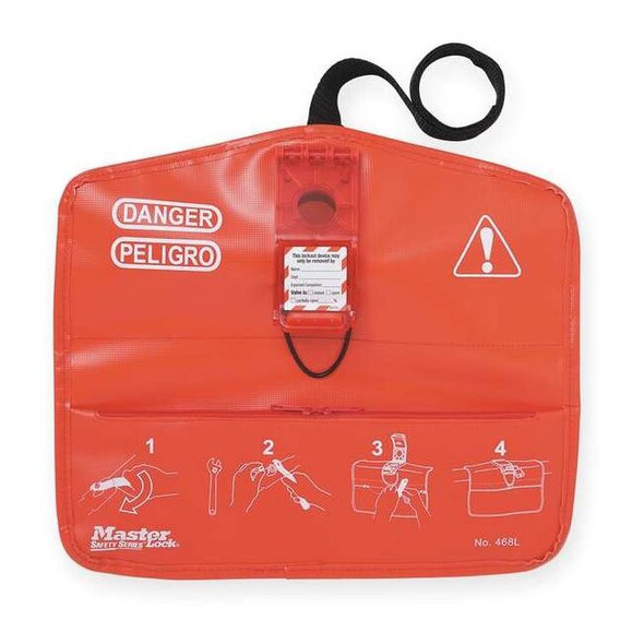 Master Lock Ball Valve Lockout,Fits Sz 3/8 to 4 In 468L