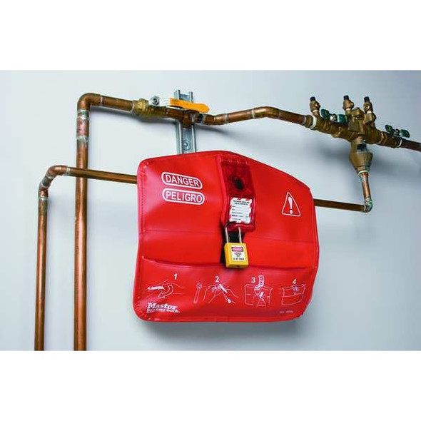 Master Lock Ball Valve Lockout,Fits Sz 3/8 to 4 In 468L