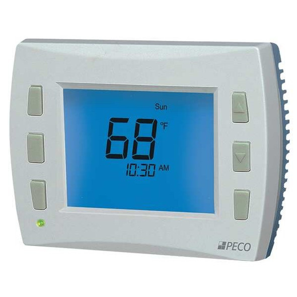 Peco Low Volt Prog Tstat Heat/Cool,20/30V AC T8532-001