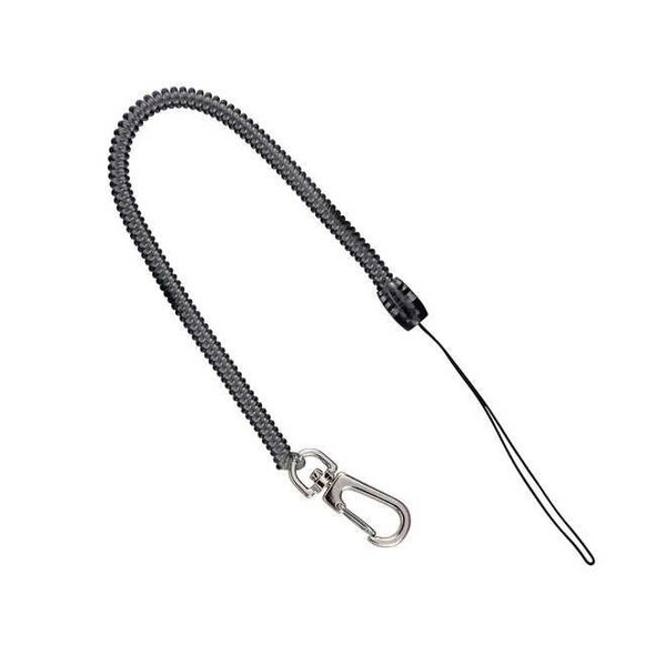Pacific Handy Cutter Coiled Clip Lanyard,Elastomer w/Nylon CL36