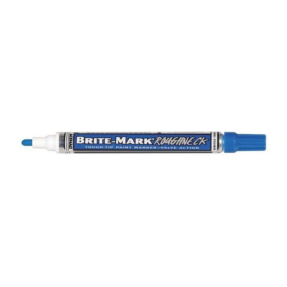 Dykem Paint Marker, Medium Tip, Blue Color Family, Paint 84201