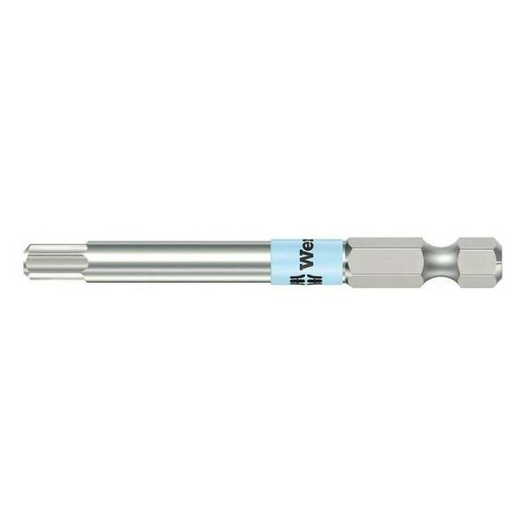 Wera Power Bit, Metric, 1/4", Hex, 3mm, 3-1/2", SS 05071101001