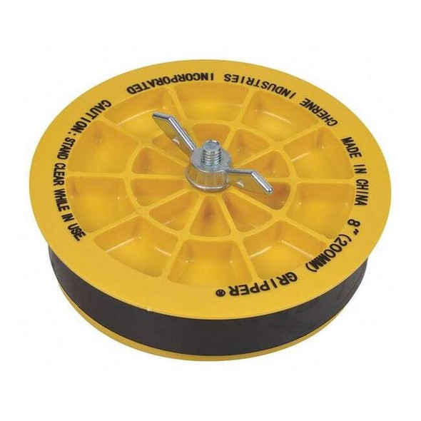 Cherne Pipe Plug,Wing Nut,3.75"H,8"Pipe 270270
