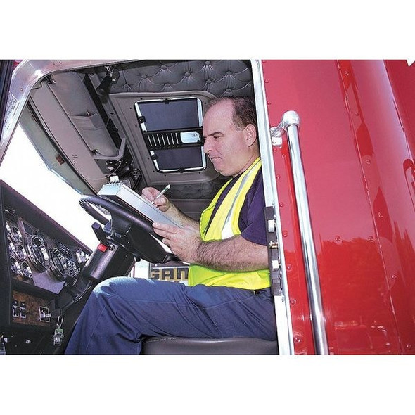 Manufacturer Varies 5-2/3" x 9-1/2" Storage Clipboard 3/8", Silver 10507