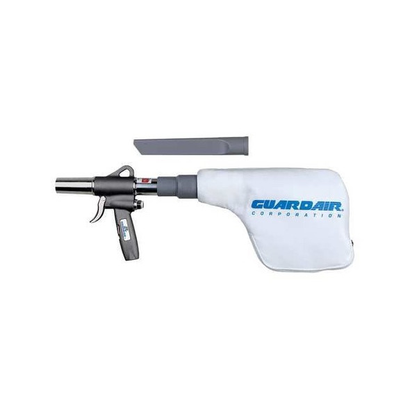 Guardair Vacuum Gun, 1/4 in, FNPT, Alum, Gray 1500