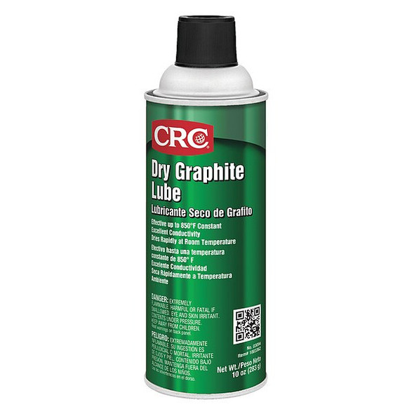 Crc Graphite Dry Film Lubricant, 10 oz, Aerosol Can 03094